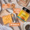 Open Secret Peanut Butter Crunchy | 295g | Unsweetened | 30g Protein | High Protein Peanut Butter, Peanut Butter Unsweetened