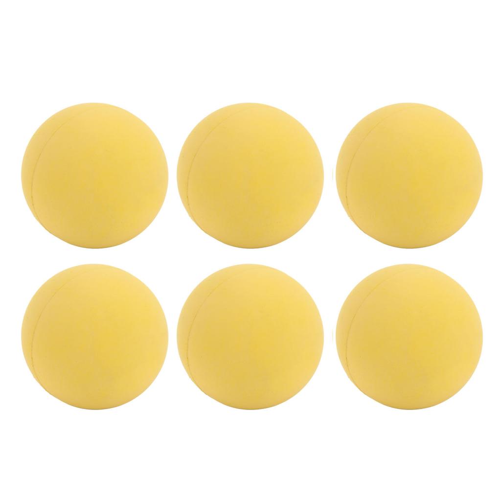 Lacrosse Ball Set PVC Elastic Excellent Grip Lightweight Massage Balls Set for Kids Club Training 6 PCS