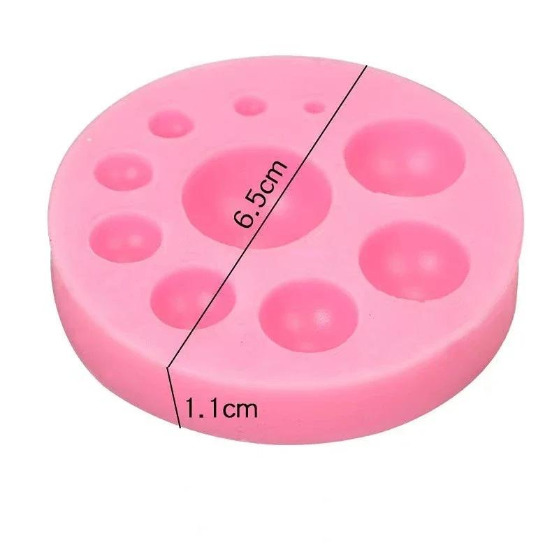 Semi-Round Pearl Cake Mold, Semi-Round Ball Chocolate Cake Mold, Epoxy Mold, Baking Tools, Cake Decoration