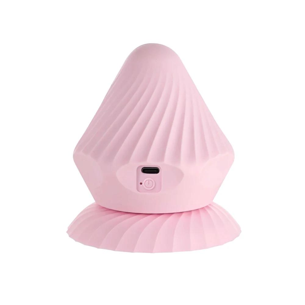 Deep Acupoint Massage Tools USB Massage Ball with Suction Cup Manual Back Neck and Waist Region Relaxing Vibration Massage Ball