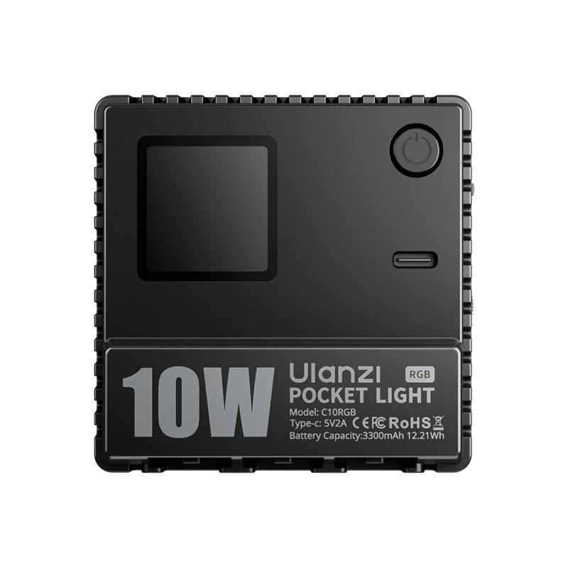 

Ulanzi C10RGB Pocket RGB Fill Light: Bi-color LED for Video, Live Broadcast, and Photography