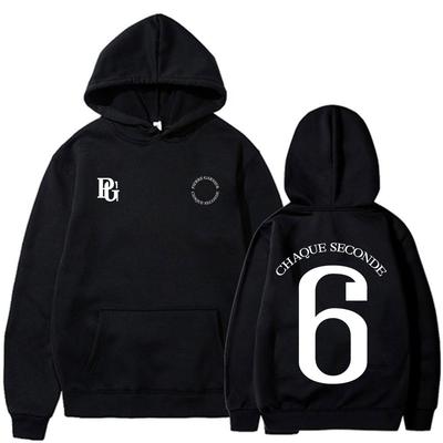 Piosenkarz Pierre Garnier Chaque Seconde Album Tour 2025 Merch Bluzy z kapturem Hip Hop Moda Bluzy Odzież męska Oversize Swetry