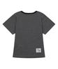 Koiliseu [U-Neck] Laura Small Logo Contrast U-Neck Short Sleeve T-Shirt (10 Colors)