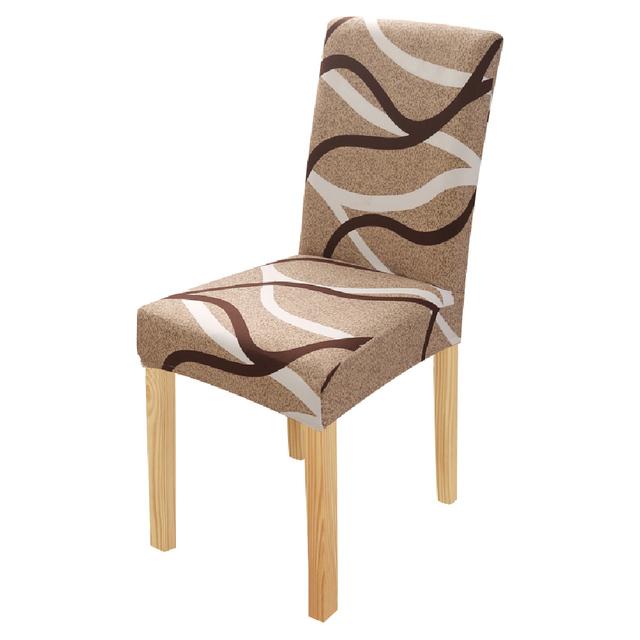 Elastic Dining Chair Cover Home Wedding Chair Cushion Removable Slipcovers Protector Anti -Dust Furniture Decor For Banquet Party