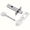 Heavy-Duty Metal Pipe Invisible Lock – Uncharged Mortise, Tube Key, Deadbolt, Kit, Office Doors