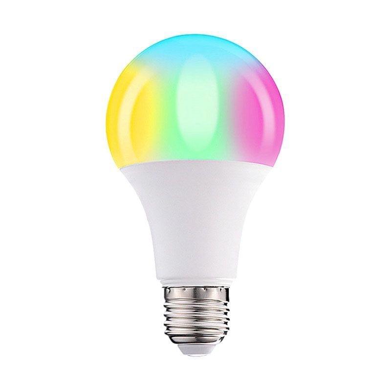 RGB Colorful Dimming E27 LED Bulb with Remote Control and Memory