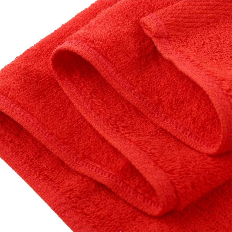 New Navidad Xmas Face Towel Christmas Decor Red Santa Claus New Year Gift Home Bathroom Washing Hand Face Towel Cloth Man Woman