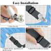 4PCS Adjustable Non-slip Sheet Clip, Stainless Steel Sheet Holder, Suitable for Tablecloth, Bed Sheet, Sofa Cover