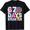 Days Smarter Smile Face 67 Days School Teacher Unisex T-Shirt