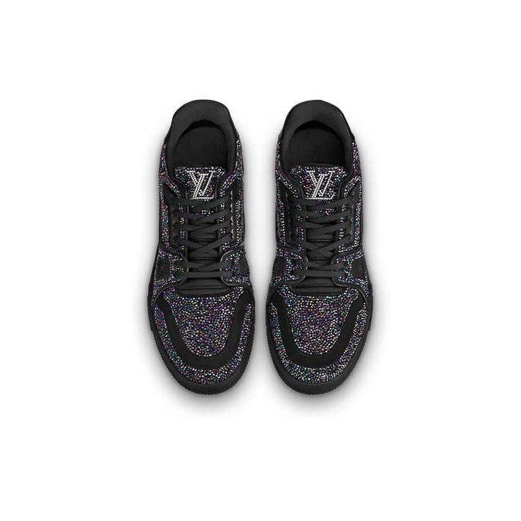 Louis Vuitton LV Trainer Black Crystals 1A815H