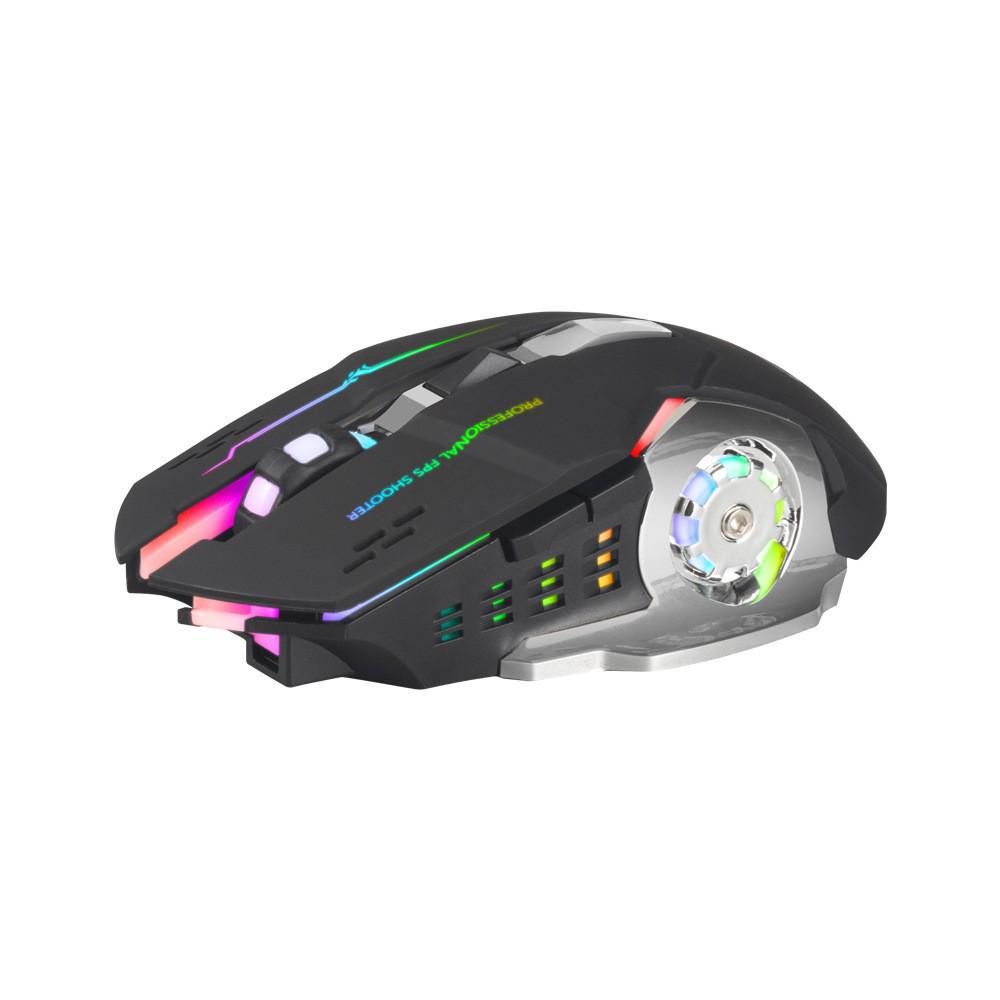 Hot Wheels Wired Luminous Silent Gaming Mouse