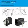 DC 5.5 X 2.5 Plug To 3.5MM Male and 2.1 Round Female Socket Wire Connector