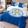 Leicester City 3Pcs Bedding Set Duvet Cover With Two Pillowcases For Bedroom Home Decoration