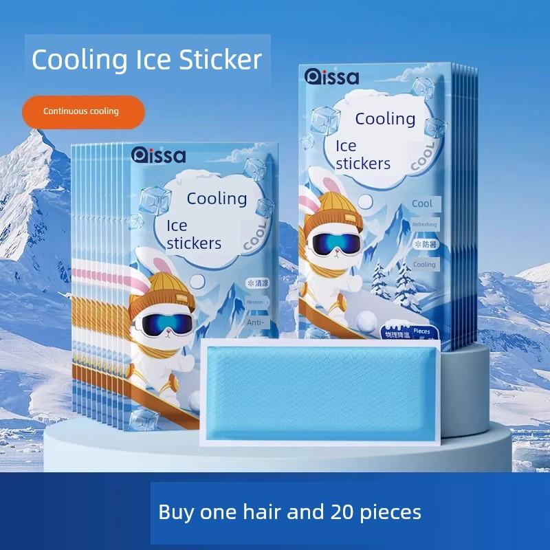 Cooling Plaster Cooling Gel Sheet Cool Cooling Summer Heat Relief Handy Gadget Cooling Mobile Phone Heat Radiating Phone Screen Protector Summer Ice
