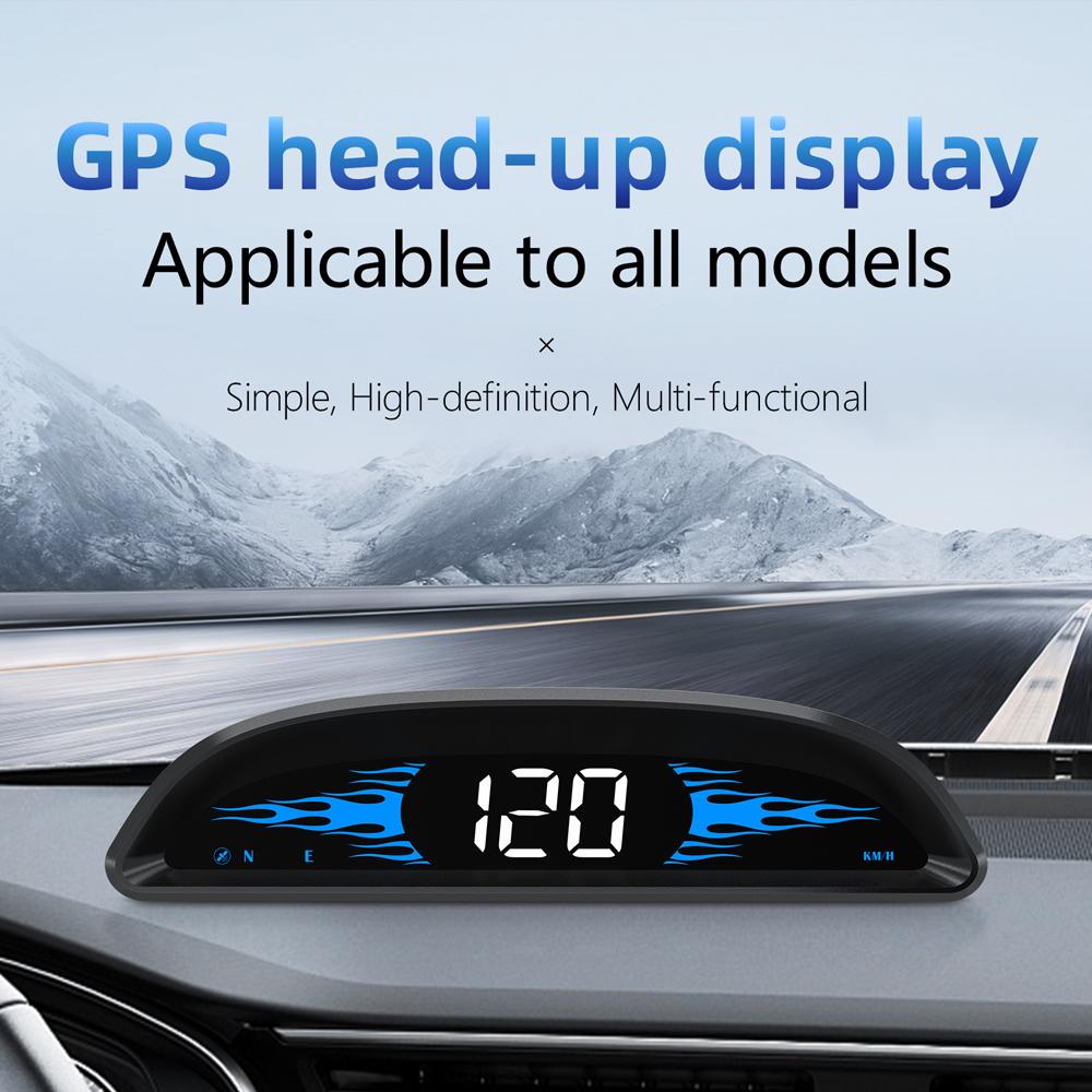 G2 Автомобильный HUD 4-дюймовый HD OBD GPS Проекционный дисплей ...
