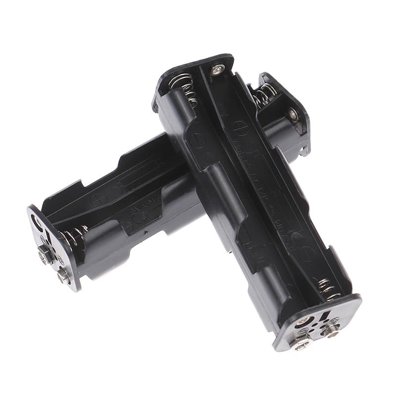 Držák pouzdra na baterie typu s dlouhým proužkem 8 X Aa 12V Back-to-Back Storage Box