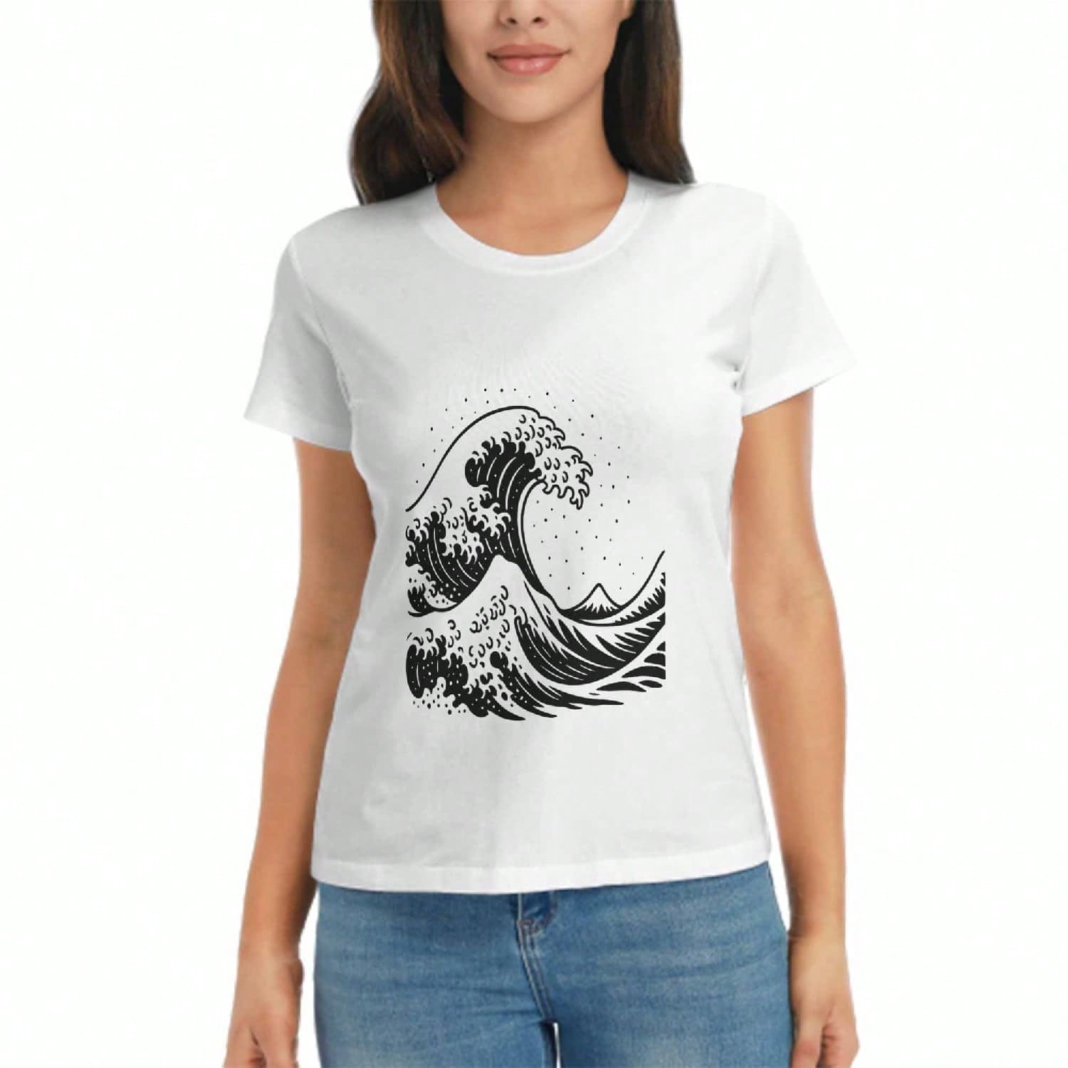Gothic Portrait Wounisex s Cotton T Shirt, Pure Cotton Premium Print, Durable, Casual And Fashionable. Gothic Style Illustration Tee, Perfect For Ever S