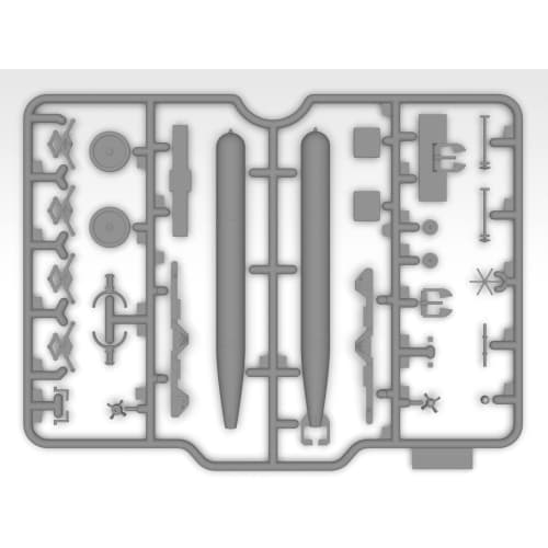 ICM 1/48 WWII British Aircraft Weapon Set Plastic Model Kit 48407
