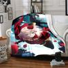 Takt Op Destiny Anime Character Print Fleece Blanket Soft Warm Throw Blanket Sofa Couch Bed Home Decor For Anime Fans