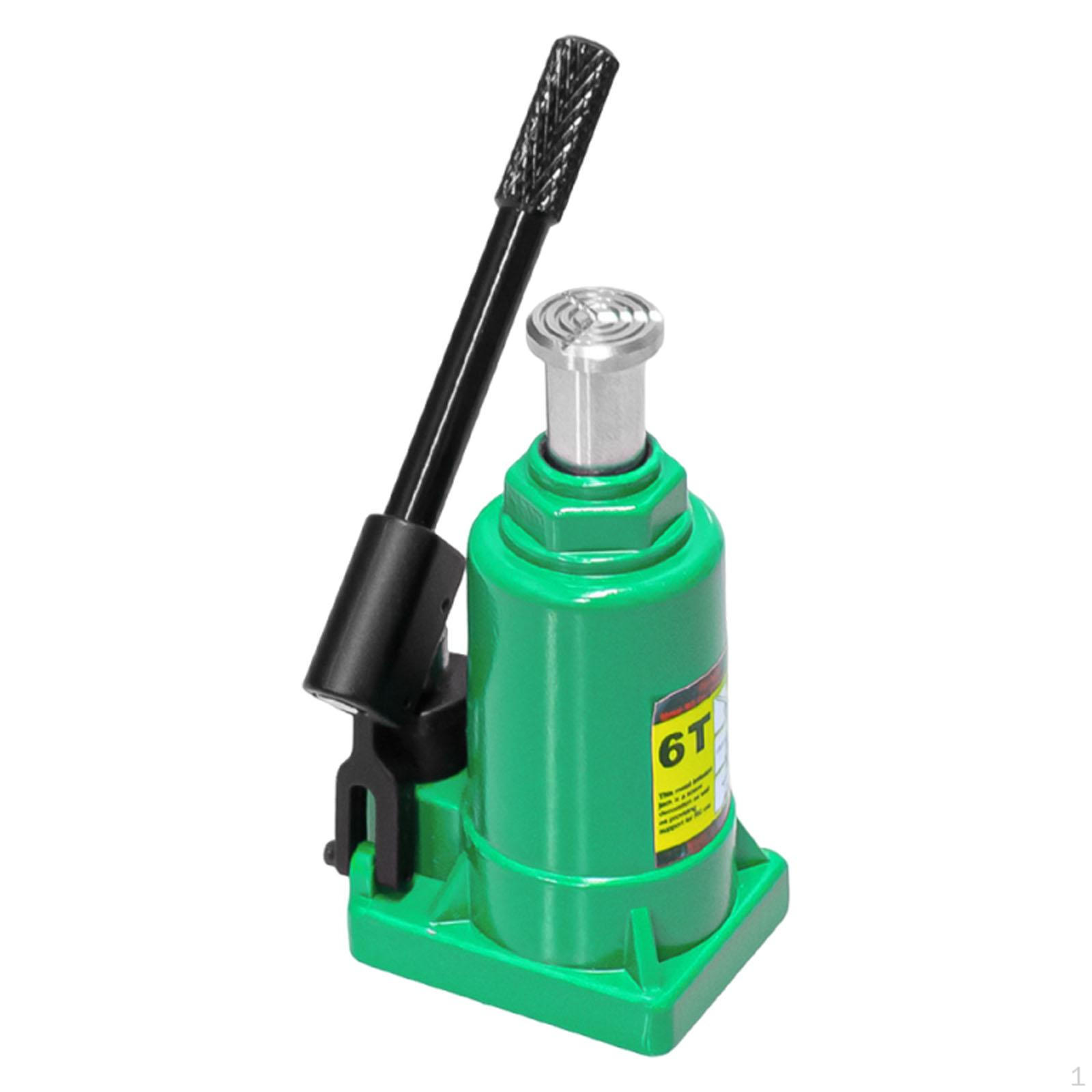 

1/8 1/10 RC Crawler Hydraulic Jack Lifting Device Accessory Artwork Decorative Metal Collectible зелений