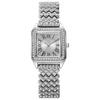 New Fashion Luxury Woman Gold Crystal Watch Women Square Wristwatches Ladies Stainless Steel Casual Quartz Watches Reloj Mujer