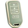 For Honda Key Fob Cover, TPU Key Case Protection Compatible with Honda Accord Civic CR-V Ight Passport Pilot Ridgeline Odyssey Smart Remote Key