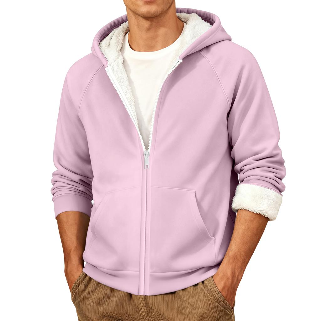 Men's Casual Warm Hooded Jacket