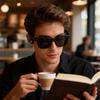Multifunktionale Auditive Sonnenbrille mit Kabelloser Sound-Navigationssteuerung Blaulichtschutz Leichter Rahmen