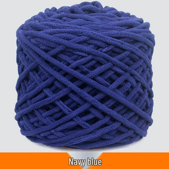 Plush Wool Yarn for Hand-Knitted Crochet Shoes & Slippers