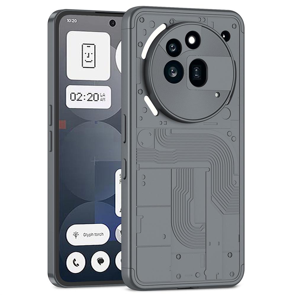 

GKK Shield Series For Nothing Phone (3a) Pro Case Detachable Design Hard PC Phone Cover Grey