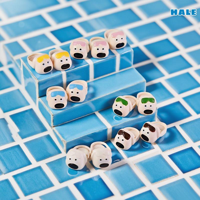 2Pcs 1:12 OB11 Big Nose Dog Shoe Doll Classic Shoes Suit For Ob11 1/12 Bjd Detachable Doll Gsc DOD YMY Doll Accessories