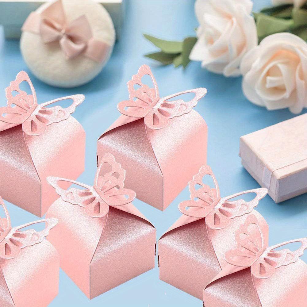 20PCS Small Favor Boxes, 3D Butterfly Candy Boxes Baby Shower Favor Boxes for Wedding Birthday Party Gift Treat Box