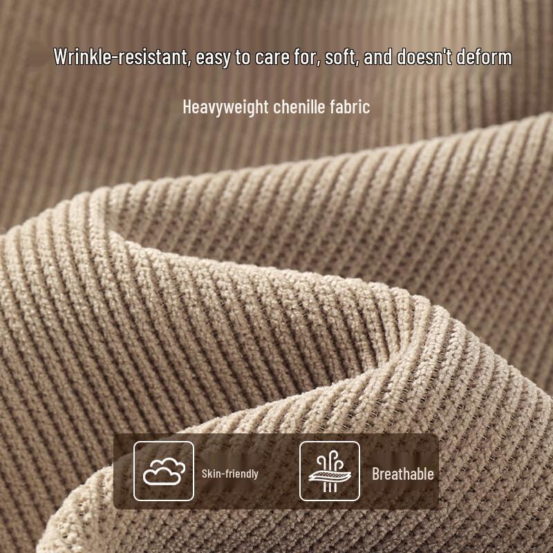 Baleno Men's Chenille Straight-Leg Casual Pants