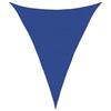VidaXL Voile d'ombrage 160 g/m² triangulaire bleu 4x5x5 m PEHD, voile de soleil, voile d’ombrage, store de patio, voile de 311536