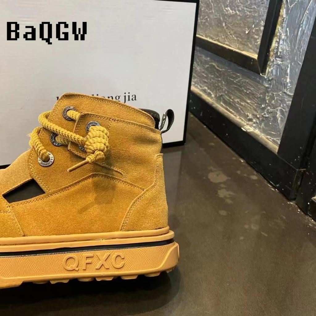 Designer High Top Boots for Women Men Winter Warm Snow Boots Fashion Casual Leather Upper Height Increased Flats Platform Shoes