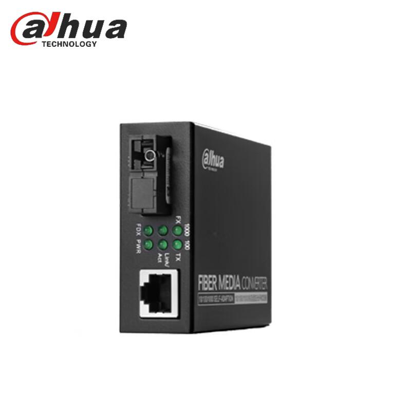 

Dahua Industrial Unmanaged Gigabit Fiber Media Converter CN plug (adapter included)