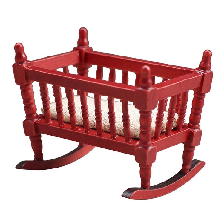 Kids Funny Dollhouse Shake Bed Interactive Toy Portable Decorative Gift Toys 1
