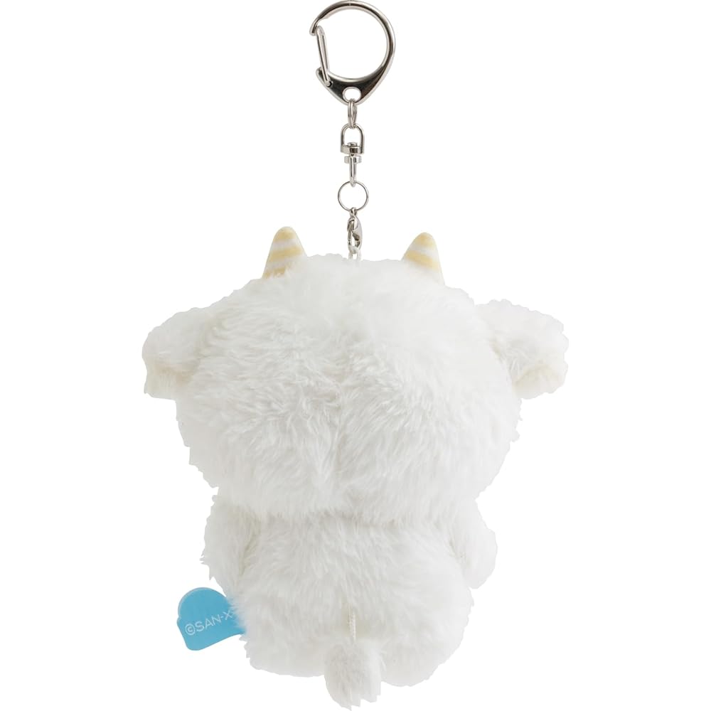 San-X Pokan Tan Plush Toy Hanging Doll Hiyatan 105x95x50mm Soft and Cute Design