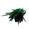 ABWR-Approx. 300Pcs Dyed Decoration Rooster Cock Feather Green