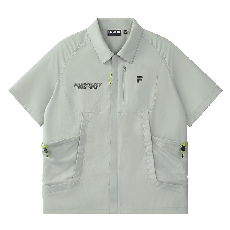 FILA FUSION Men s Loose Fit Short-Sleeve Shirt M
