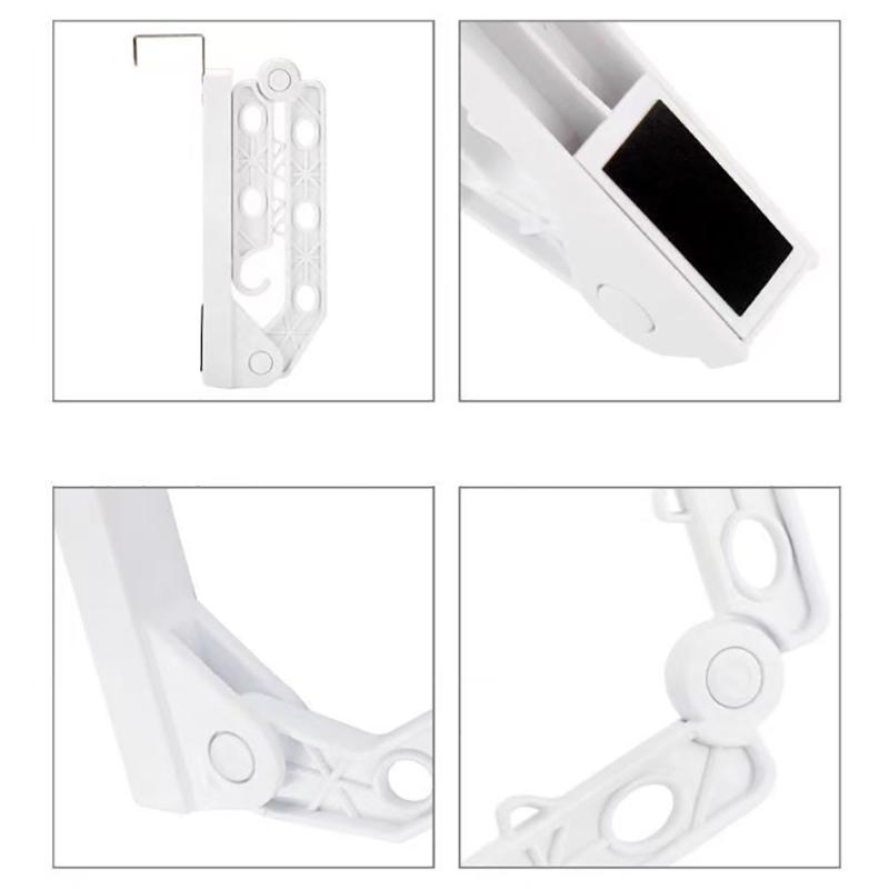 Suport de haine pliabil multifuncțional Dormitor Dormitor Suport de uscare Dulap suspendat Suport pentru ușă Umeraș portabil pentru haine