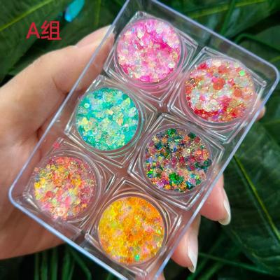 Nail Art Glitter Sequins Eye Makeup Sequins, Stage Makeup