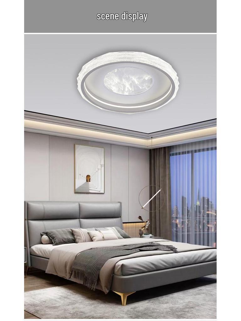 2025 Italian Minimalist Luxury Crystal Ceiling Light for Bedroom & Dining Room