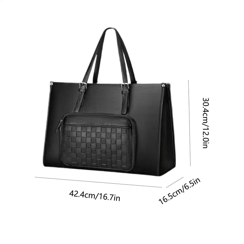 Laptop-Tasche mit isoliertem Lunch-Fach, modern für Arbeit, Schule, Computerhalter mit Behälter für Snacks, Obst, Getränke
