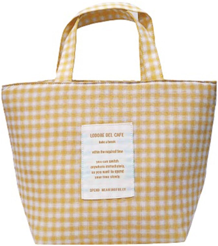 

Gloria Lunch Bag GBG6086 CheckYellow