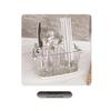 ZISIZ Wall-Mounted Draining Chopstick & Utensil Holder