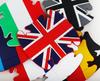 [Door Handle Protector] Car Scratch Resistant Stickers, Set of 4, Union Jack Design, Silicone