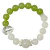 Round Beads Bracelets for Women 10mm Natural Stone Beaded Stretch Bracelet Chalcedony Bangle Jewelry Gifts