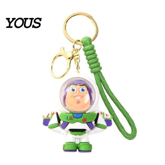 Durable Keychain Pendant, Cartoon Anime Character Charm Key Chain, Waterproof Scratch-Resistant Versatile Holder with Lanyard, for School Bags