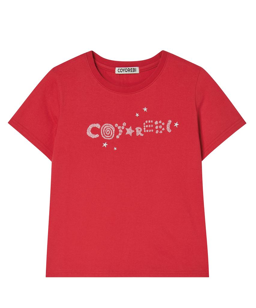 AWESOME STUDIO Little Star T-Shirt Red
